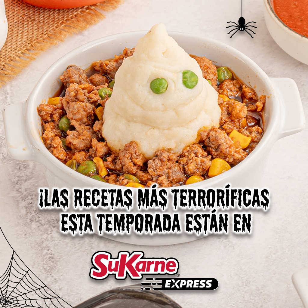 🎃 Fantasmitas de Puré con Picadillo