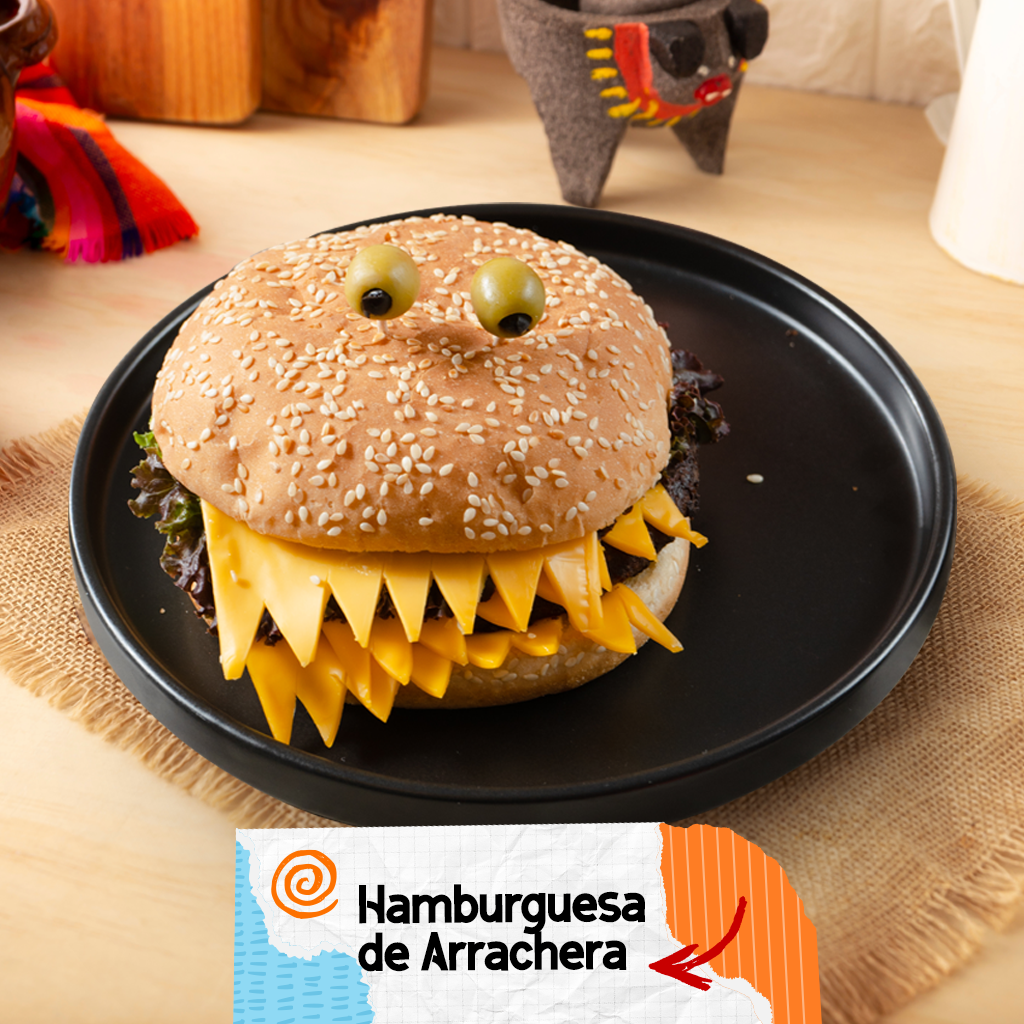 HAMBURGUESAS DE ARRACHERA🍔